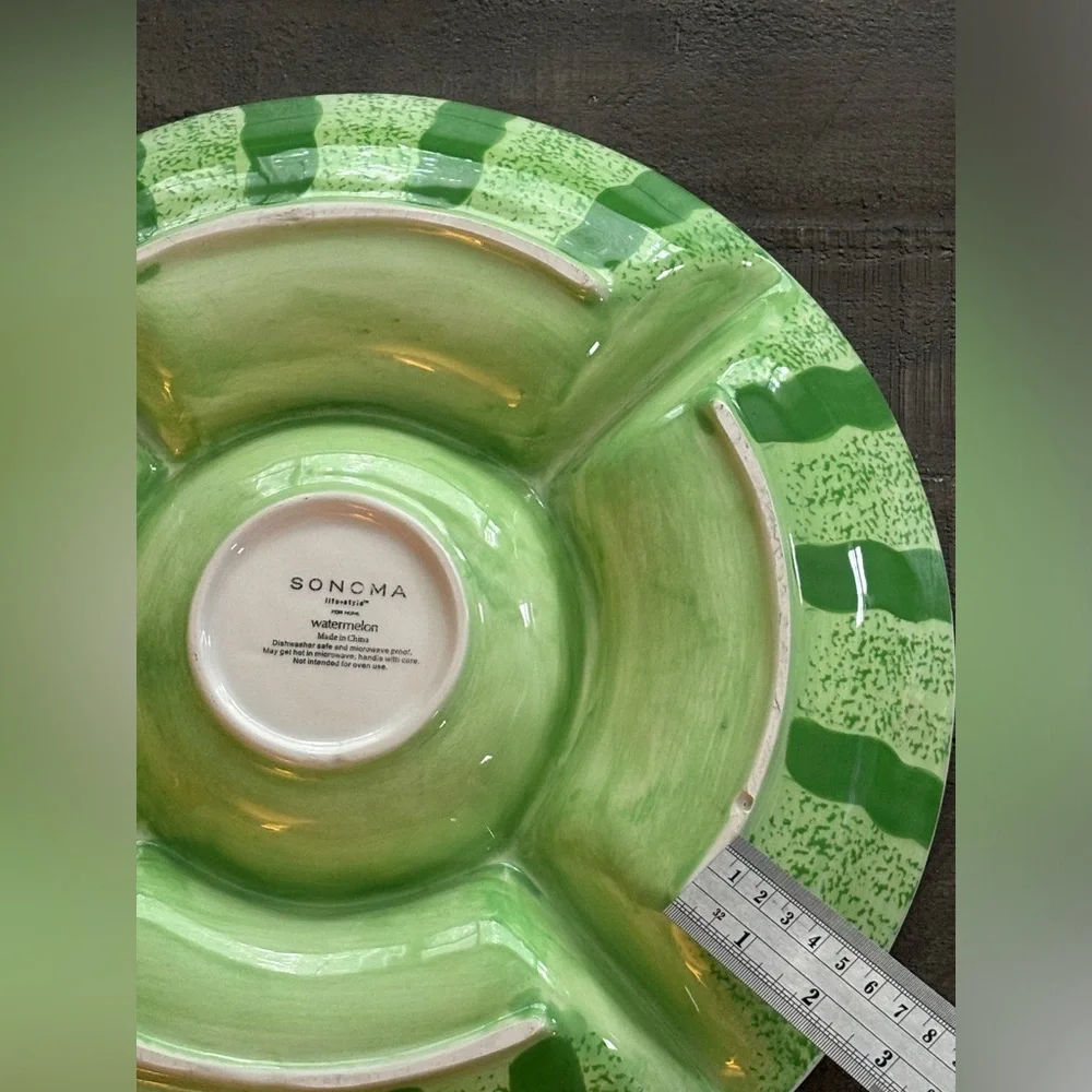 Williams Sonoma Watermelon Chip & Dip Platter